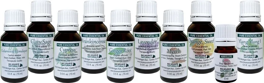 Pure Essential Oils - Emotional Healing Support* Therapeutic Kit of 10