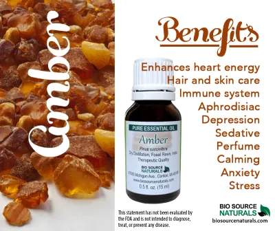 Amber Resin Oil Product Product Bulletin