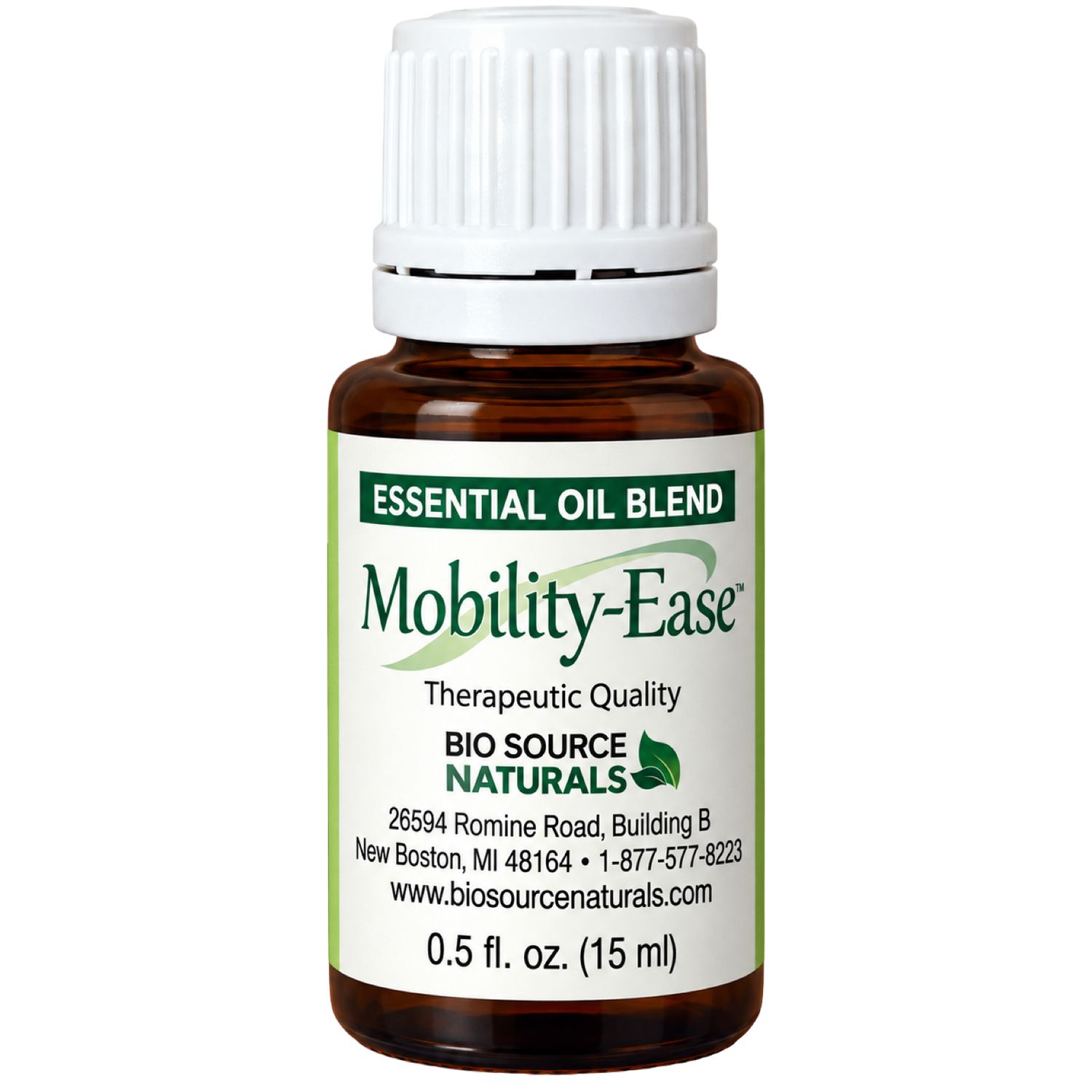 Mobility Ease Essential Oil Blend – Multiple Sizes | Includes 12 EFT Tapping Scripts, Affirmations &amp; Journal Prompts for Mind-Body Support
