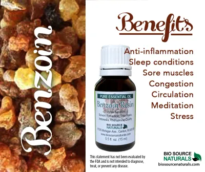Benzoin Resin Oil Product Bulletin