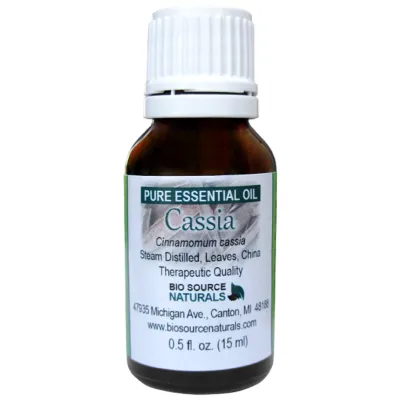 Cassia Leaf Pure Essential Oil with Free Affirmation Digital Card