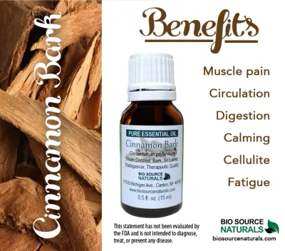 Cinnamon Bark Pure Essential Oil Product Bulletin