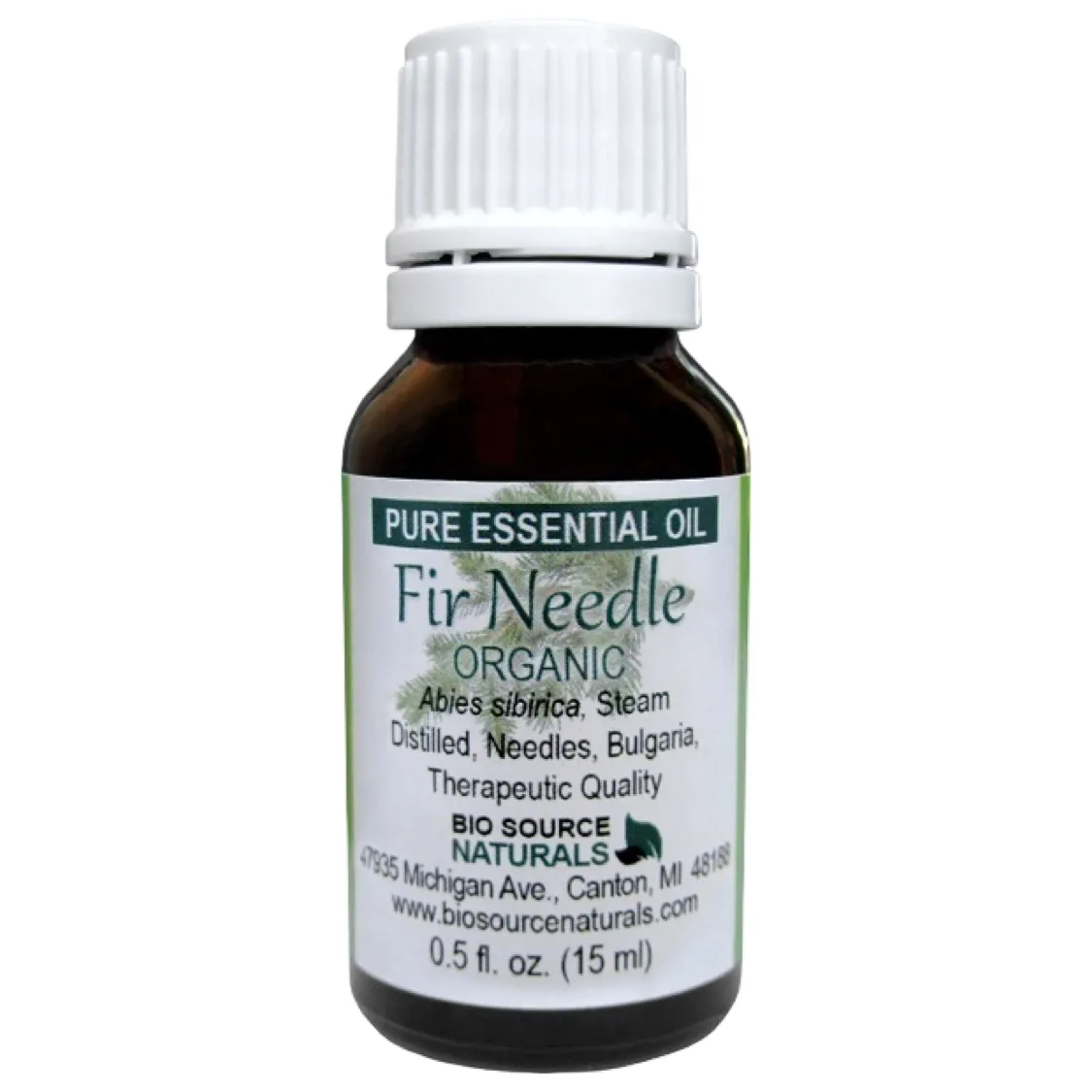 Fir Needle Pure Essential Oil Organic with Free Affirmation Digital Card