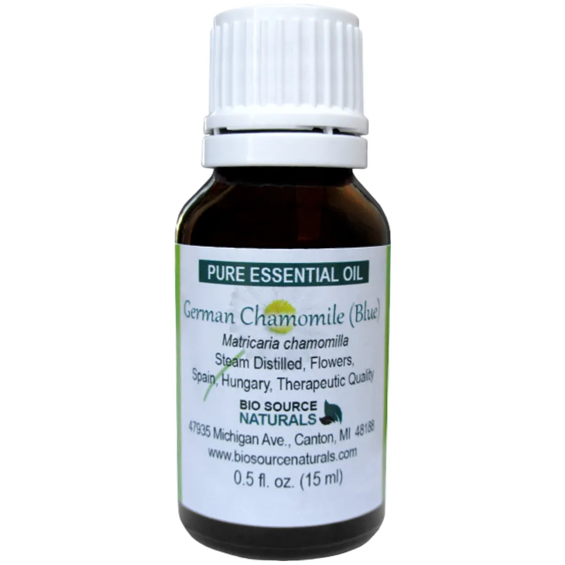 German Chamomile Pure Essential Oil (Blue) with Free Affirmation Digital Card