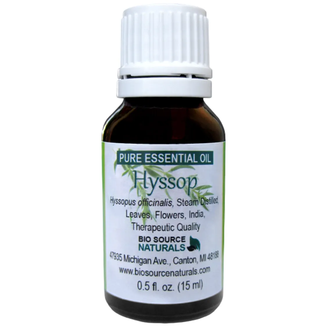 Hyssop  Pure Essential Oil​ with Free Affirmation Digital Card