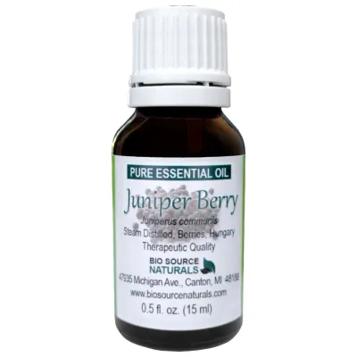 Juniper Berry, Hungary Pure Essential Oil with GC Report &amp; Free Affirmation Digital Card
