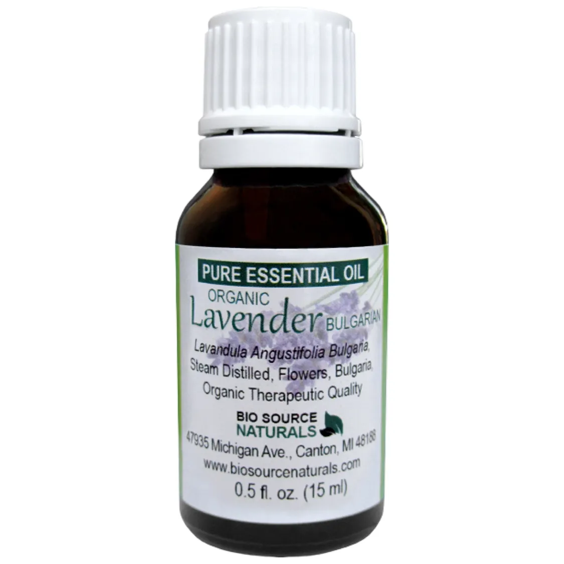 Lavender, Bulgarian Organic Pure Essential Oil with Analysis Report &amp;  Free Affirmation Digital Card