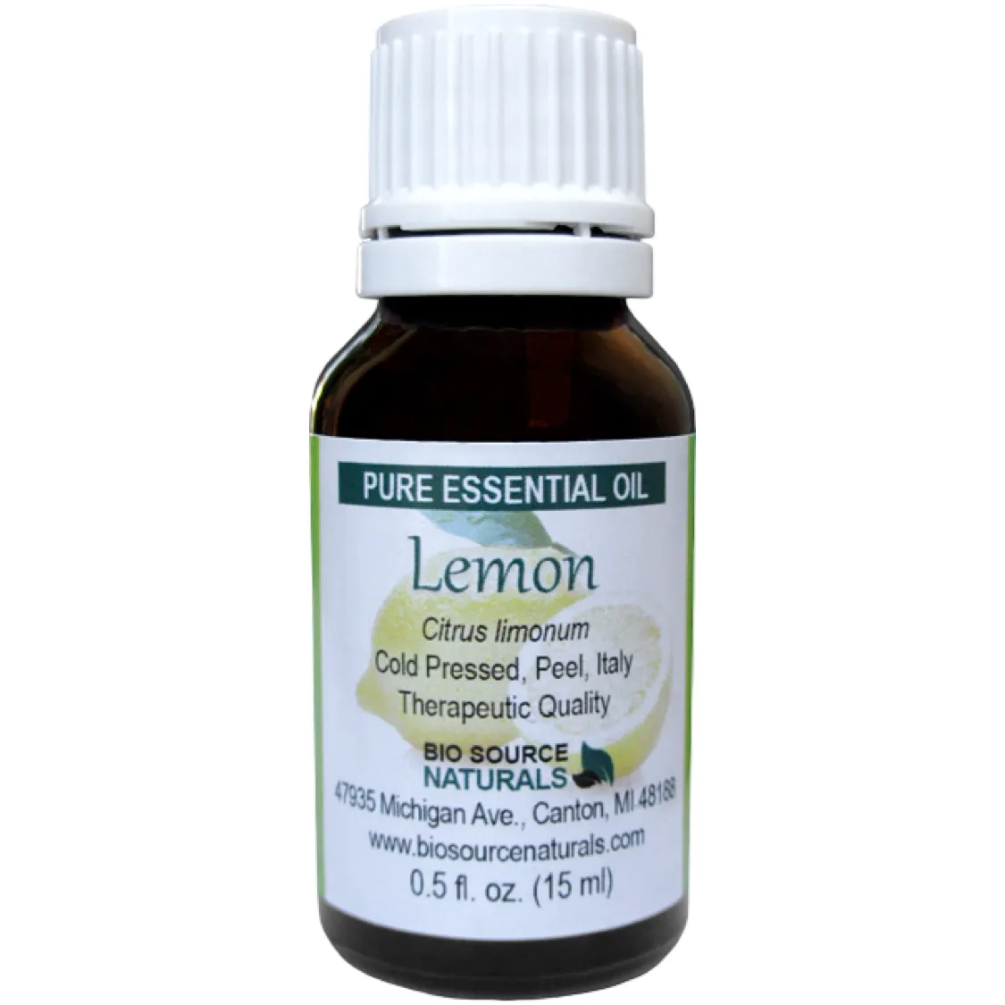 Lemon Pure Essential Oil with Analysis Report &amp; Free Affirmation Digital Card