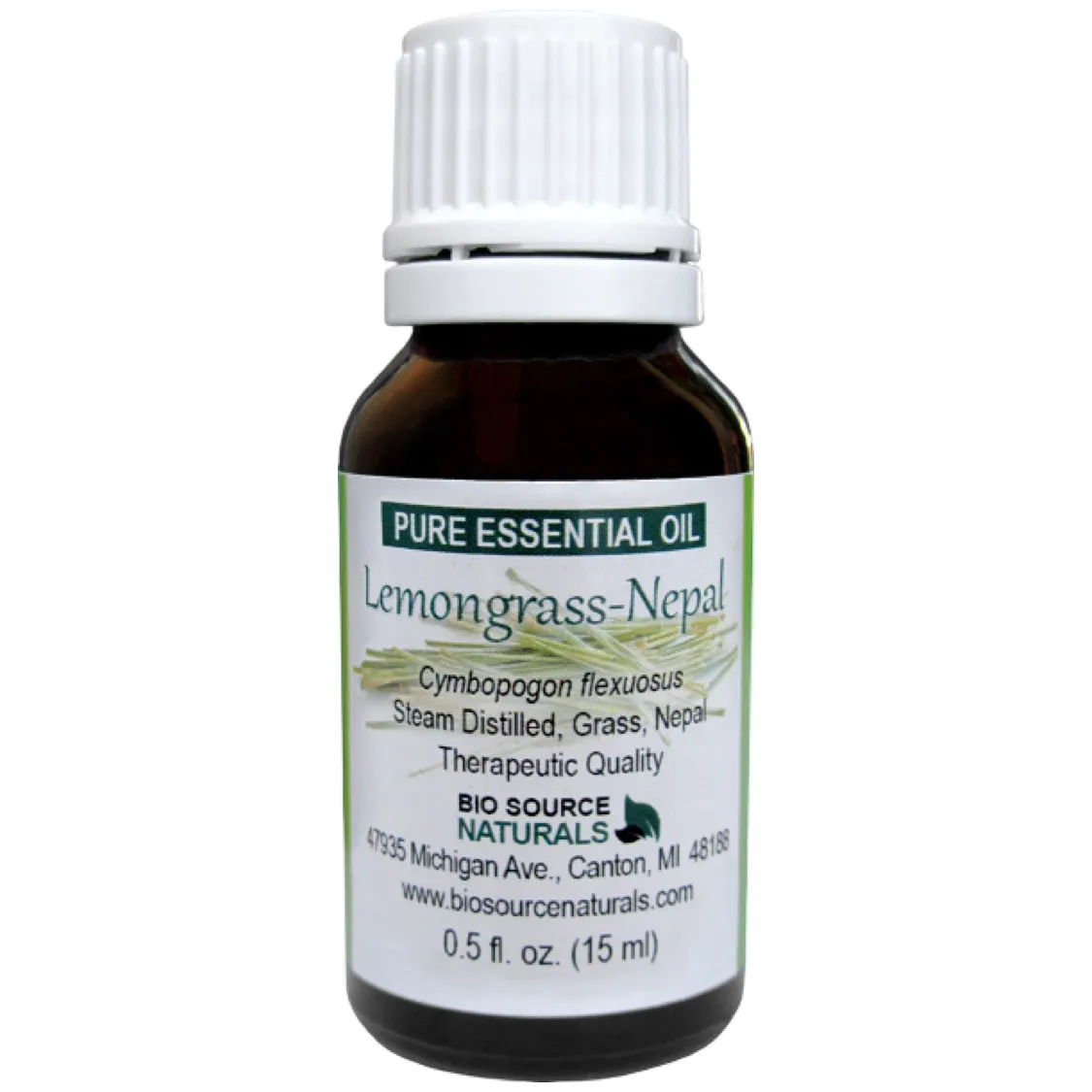 Lemongrass, Nepal Pure Essential Oil with Free Affirmation Digital Card