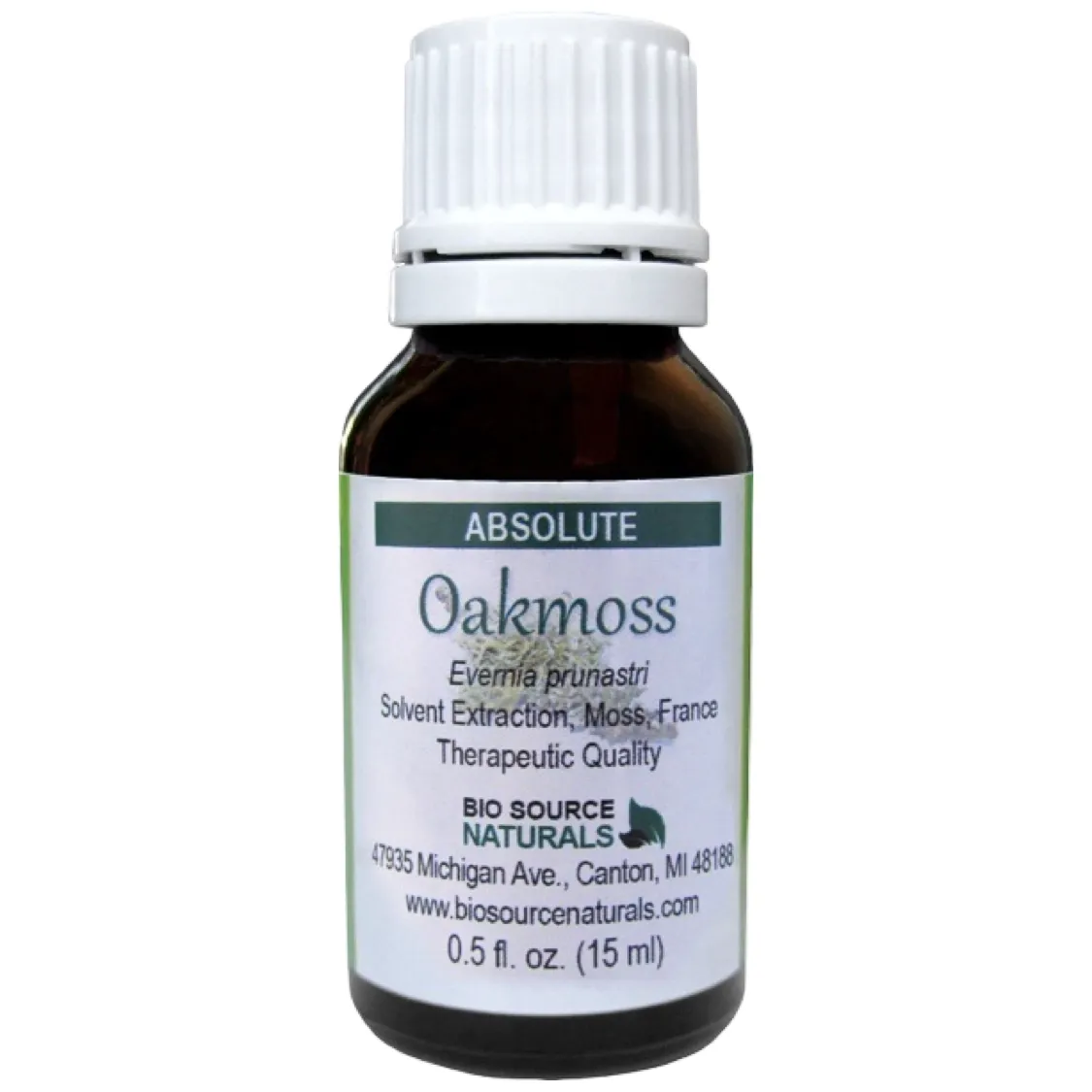 Oakmoss Absolute Oil with Analysis Report &amp; Free Affirmation Digital Card