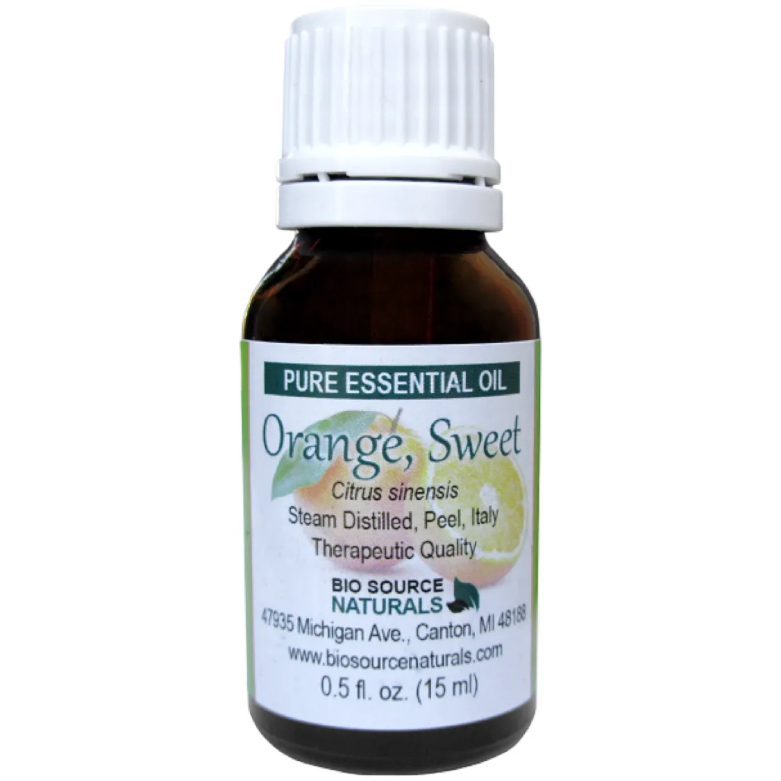 Orange, Sweet Pure Essential Oil with Free Affirmation Digital Card