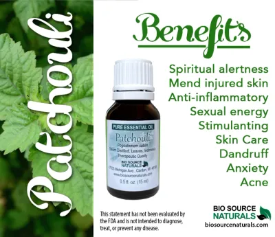 Patchouli, Light Pure Essential Oil Product Bulletin
