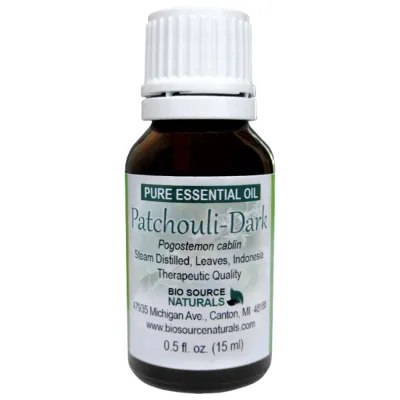 Patchouli, Dark Pure Essential Oil with Free Affirmation Digital Card