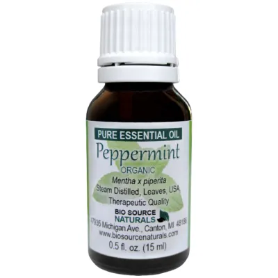 Peppermint, Organic Pure Essential Oil with Free Affirmation Digital Card