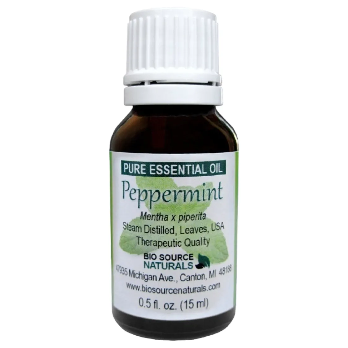 Peppermint Pure Essential Oil with Free Affirmation Digital Card