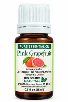 Pink Grapefruit Pure Essential Oil with Analysis Report &amp; Free Affirmation Digital Card