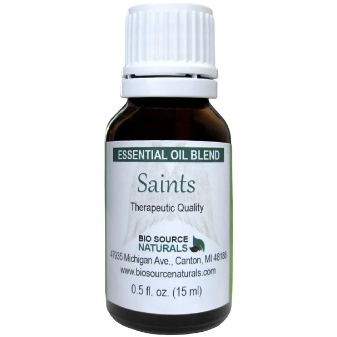 Saints Essential Oil Blend | Includes 12 EFT Tapping Scripts, Affirmations &amp; Journal Prompts for Mind-Body Support