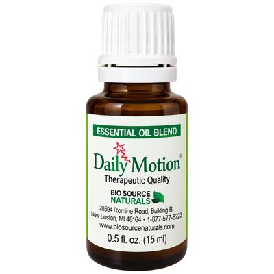 Daily Motion Essential Oil Blend Concentrate – Multiple Sizes | Includes 12 EFT Tapping Scripts, Affirmations &amp; Journal Prompts for Mind-Body Support