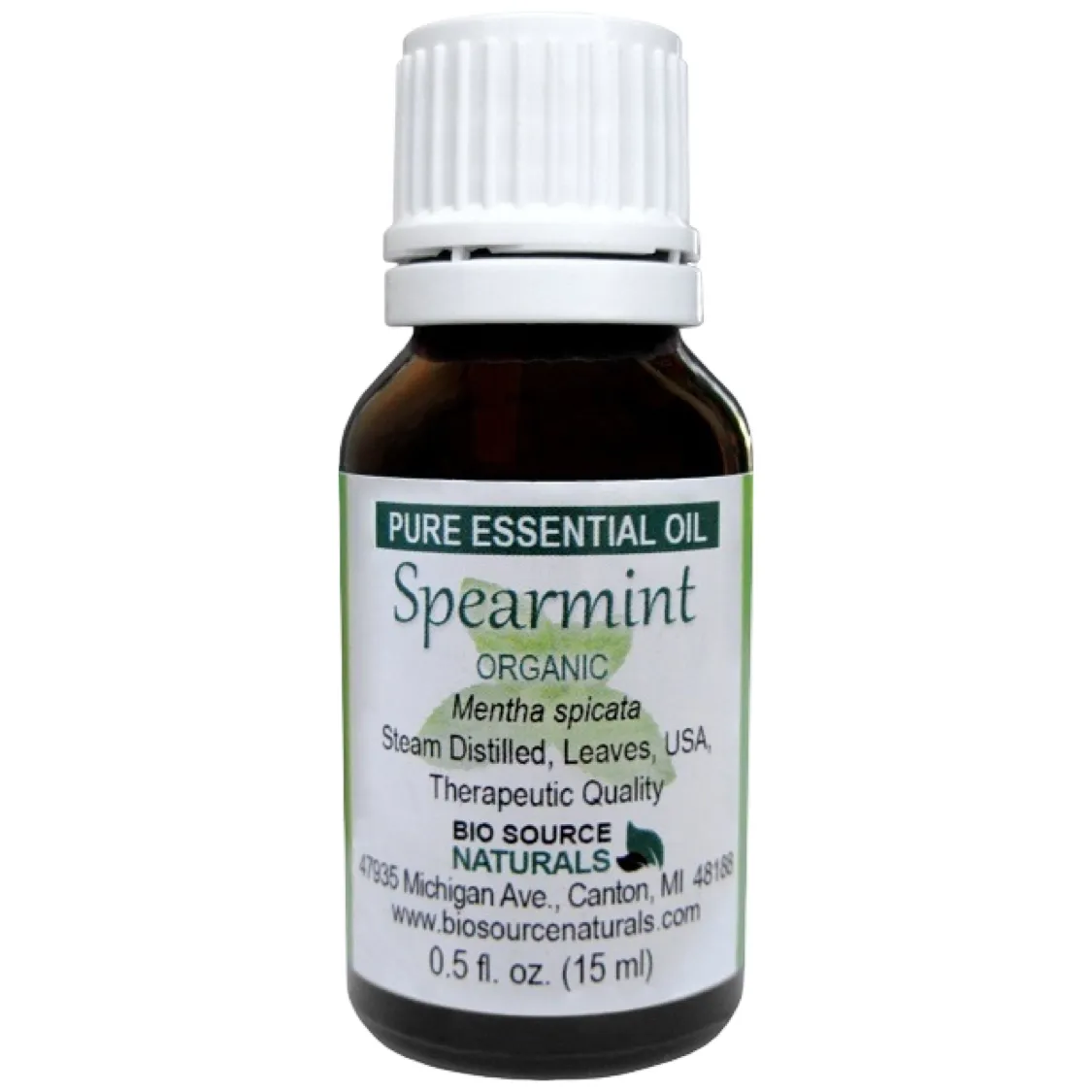 Spearmint, Organic Pure Essential Oil with Free Affirmation Digital Card