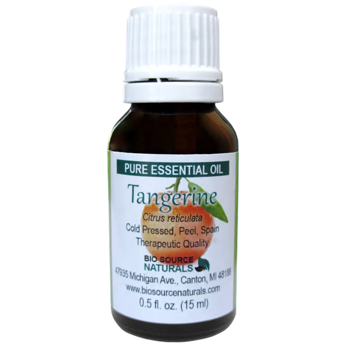 Tangerine Pure Essential Oil with Free Affirmation Digital Card