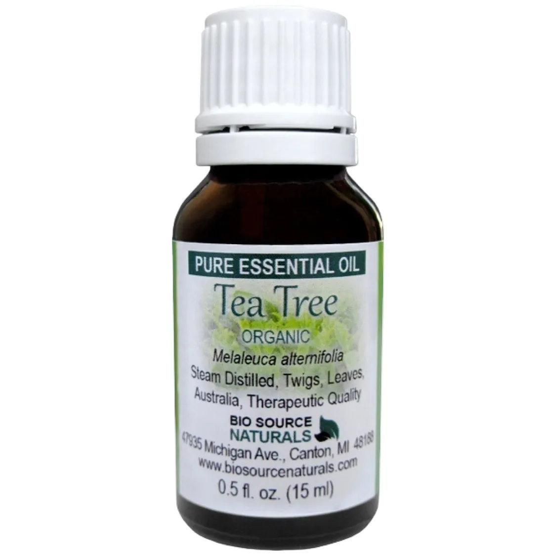 Tea Tree, Organic Pure Essential Oil with Free Affirmation Digital Card