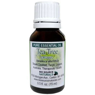 Tea Tree, Organic Pure Essential Oil with Free Affirmation Digital Card