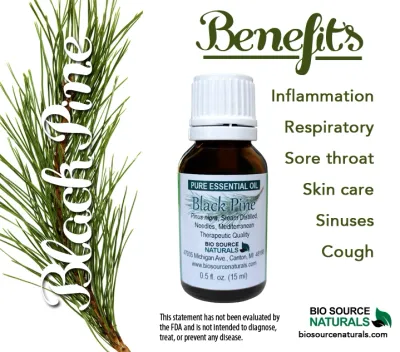 Black Pine Pure Essential Oil Product Bulletin