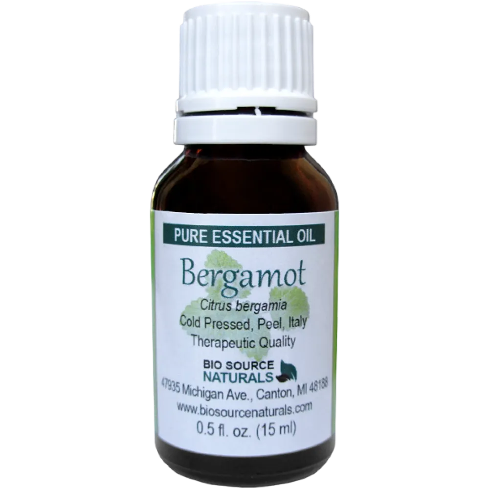 Bergamot Pure Essential Oil (Bergaptene Free) with Free Affirmation Digital Card