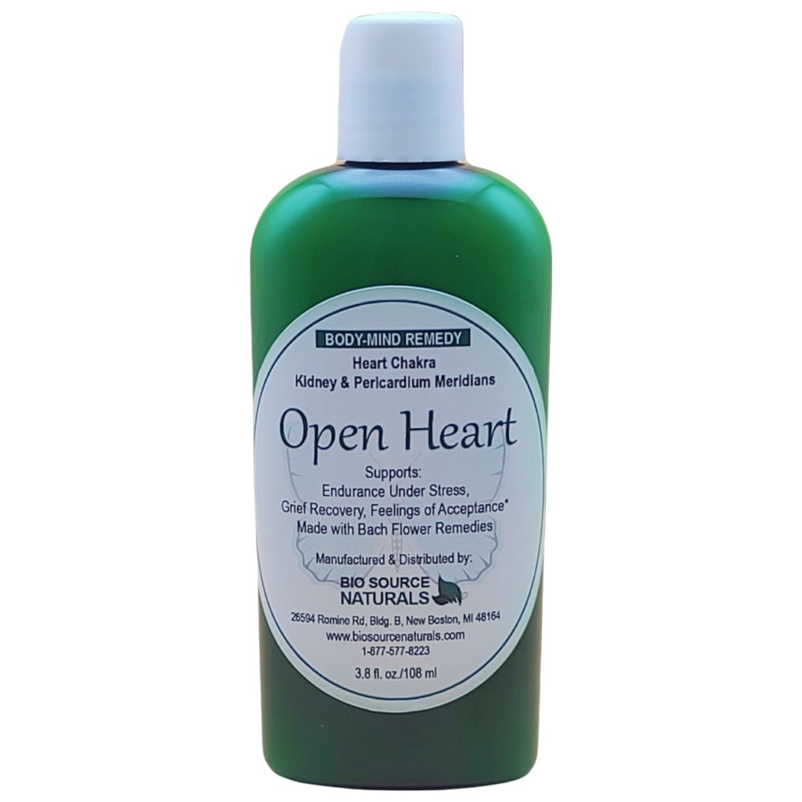Open Heart Body-Mind Lotion 3.8 fl oz (108 ml) | Includes 13 EFT Tapping Scripts, Affirmations &amp; Journal Prompts for Body-Mind Healing