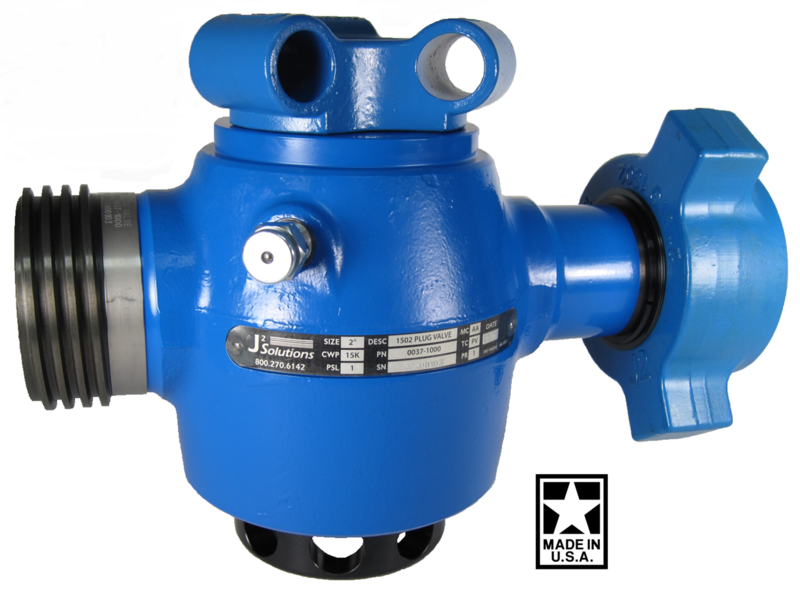 2x2 1502 Plug Valve Assembly