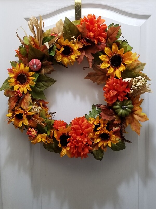Fall Grapevine Wreath