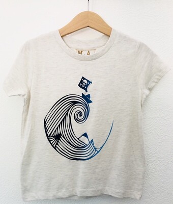 T-SHIRT ENFANT manches courtes en coton Bio - #piratedepapier T-SHIRT ENFANT manches courtes en coton Bio - #piratedepapier