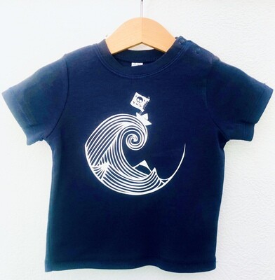 T-SHIRT BÉBÉ manches courtes en coton Bio - #piratedepapier T-SHIRT BÉBÉ manches courtes en coton Bio - #piratedepapier