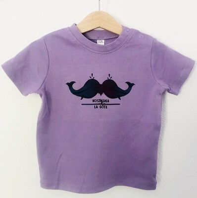T-SHIRT BÉBÉ manches courtes en coton Bio - #Kostaldea/Lacôte T-SHIRT BÉBÉ manches courtes en coton Bio - #Kostaldea/Lacôte
