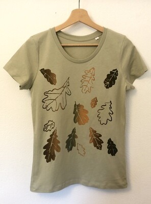 T-shirt femme Coton Bio - #Lesfeuillesmortes T-shirt femme Coton Bio - #Lesfeuillesmortes
