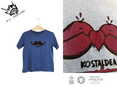 T-SHIRT ENFANT manches courtes en coton Bio - #kostaldea/lacôte T-SHIRT ENFANT manches courtes en coton Bio - #kostaldea/lacôte
