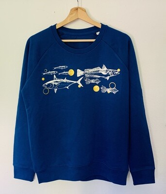 Sweat col rond femme Coton Bio #Frituredujourbonjour Sweat col rond femme Coton Bio #Frituredujourbonjour