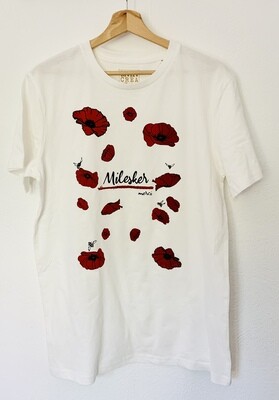 T-shirt Coton Bio - #milesker/merci