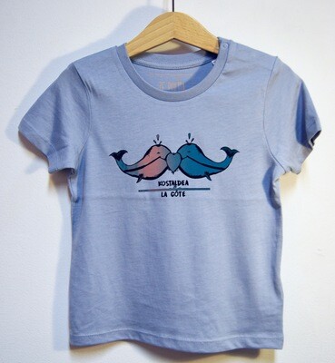 T-shirt bébé #Kostaldea/Lacôte