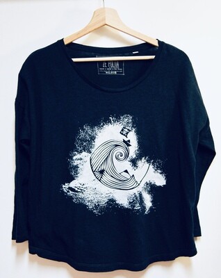 T-shirt manches 3/4 Coton Bio - #NewPiratedepapier T-shirt manches 3/4 Coton Bio - #NewPiratedepapier