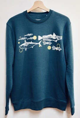 Sweat col rond unisexe Coton Bio #Frituredujourbonjour Sweat col rond unisexe Coton Bio #Frituredujourbonjour