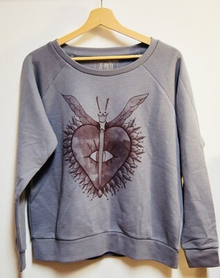 Sweat femme coupe loose Coton Bio #EXVOTO Sweat femme coupe loose Coton Bio #EXVOTO