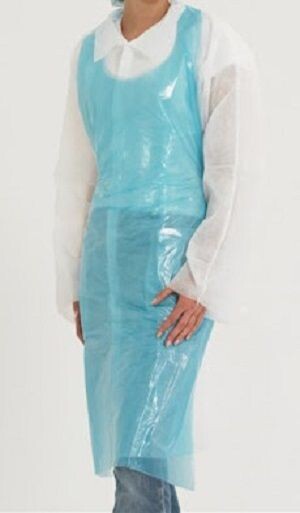 Blue Disposable PE Aprons for food use