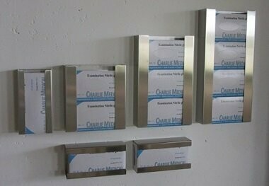 Stainless Steel Glove Box Holders Stainless Steel Glove Box Holders