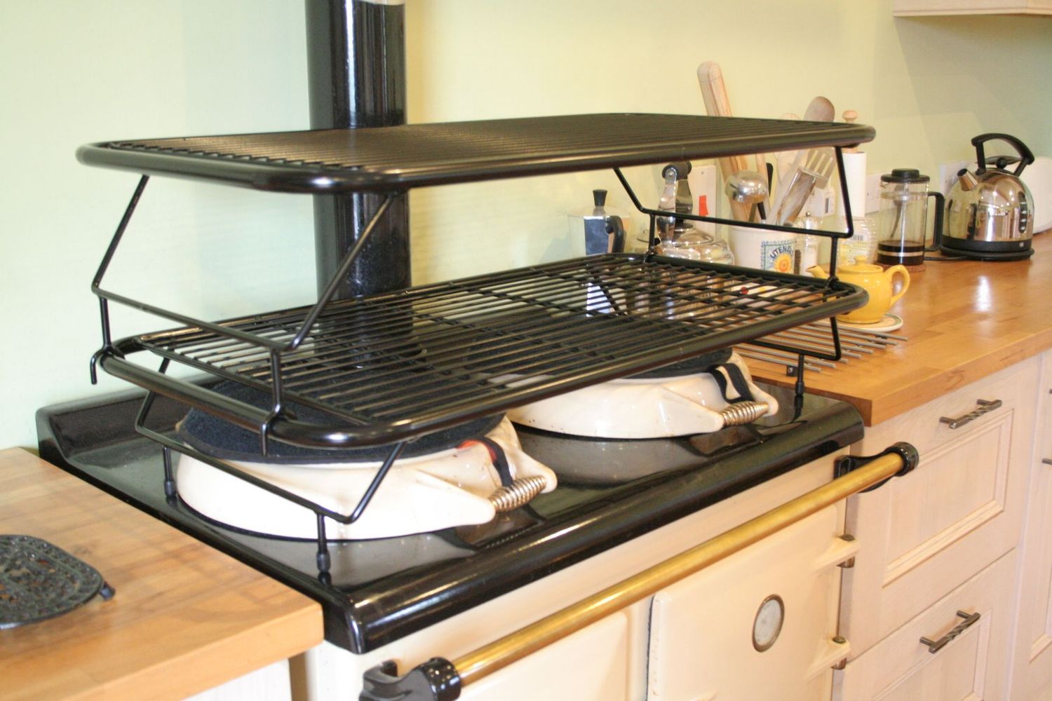 Clothes Drying Rack TOP TIER Airer for AGA Range Cooker Clothes Drying Rack TOP TIER Airer for AGA Range Cooker