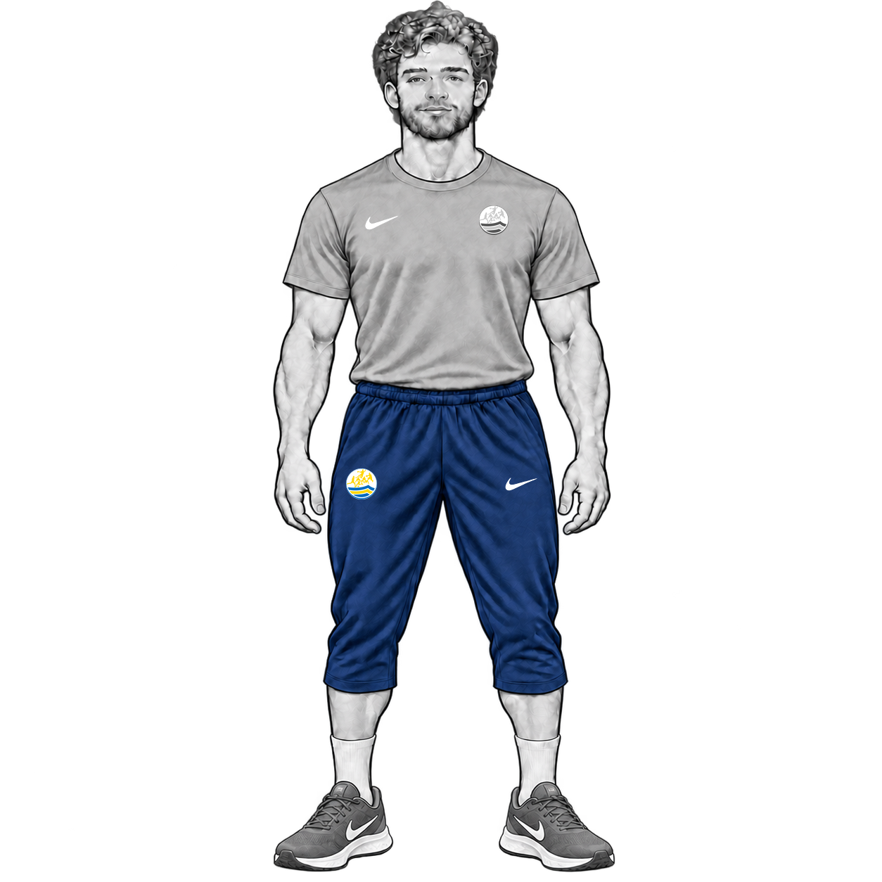 Pantalon 3/4 d’entraînement Pantalon 3/4 d’entraînement
