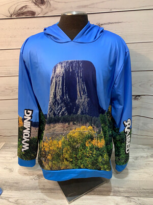 Devils Tower Sublimated Hoodie Full Color