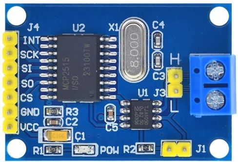 MCP2515 board