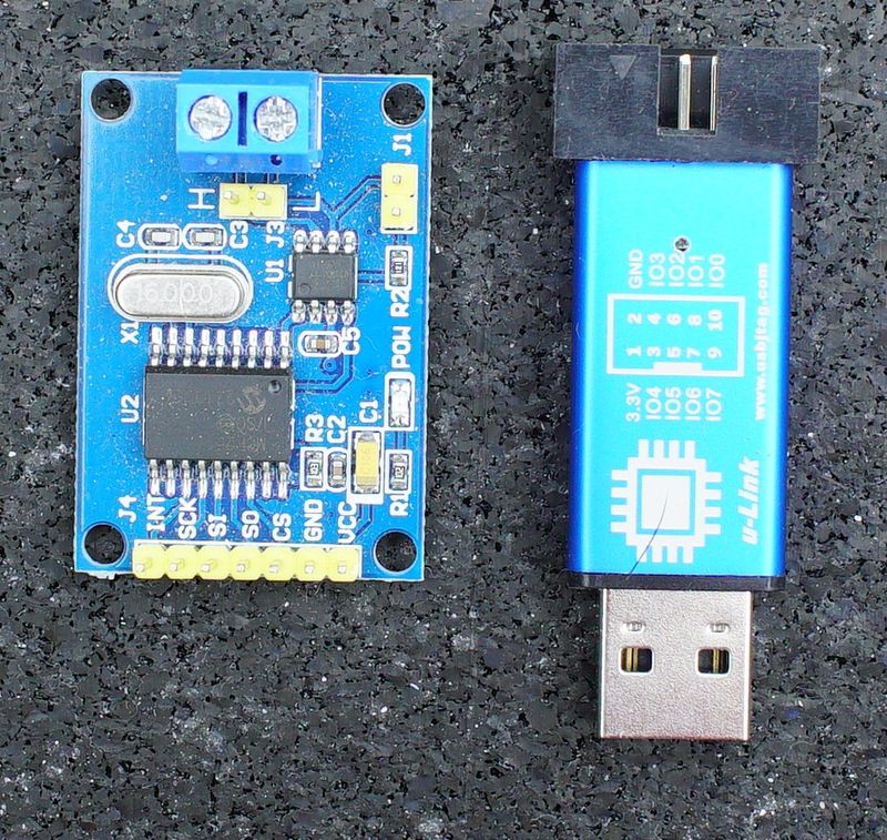 u-Link NT Software license + MCP2515 board (need also purchase u-link NT hardware)