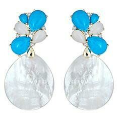 Cristina Sabatini Oval Vine Earrings